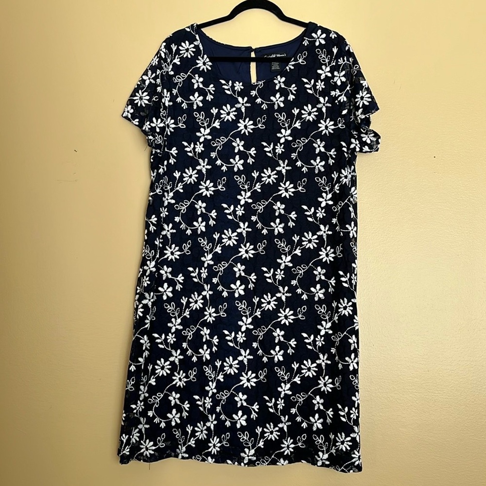 Floral Navy Dress